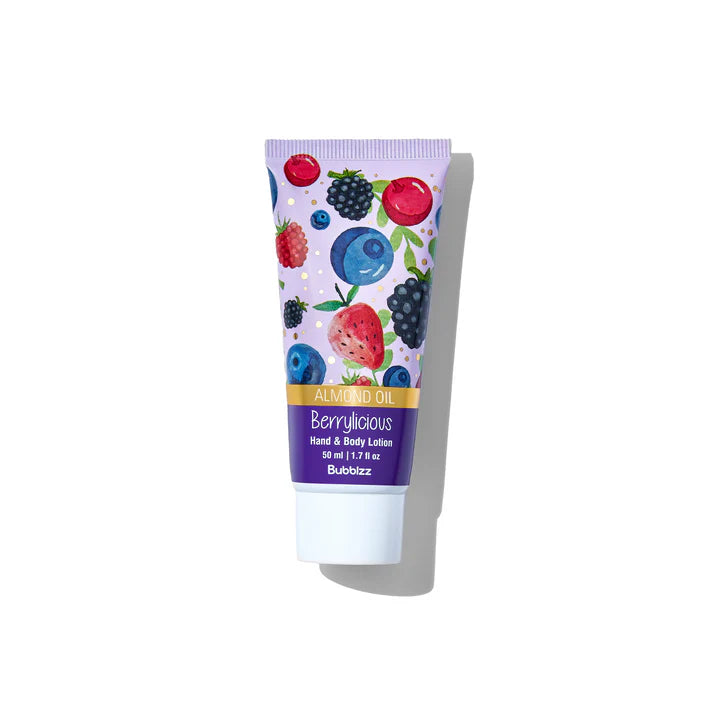 Bubblzz Berrylicious Travel Size Hand & Body Lotion 50 Ml