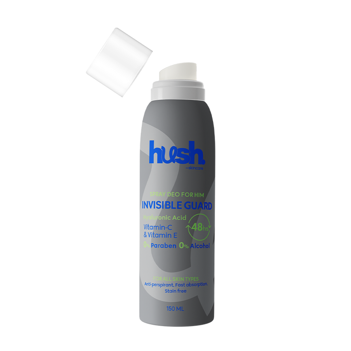 Hush Invisible Guard For Him Spray Deodorant