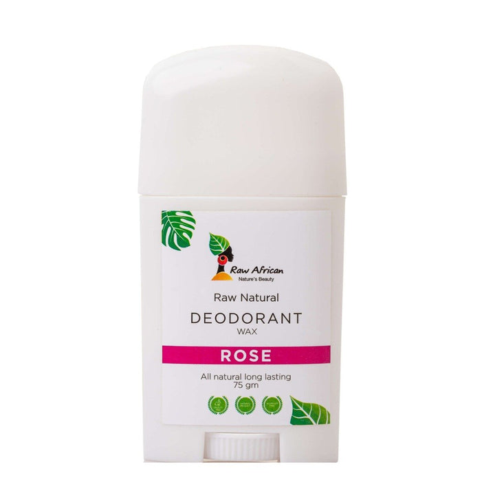 Raw African Raw Natural Deodorant Rose Wax