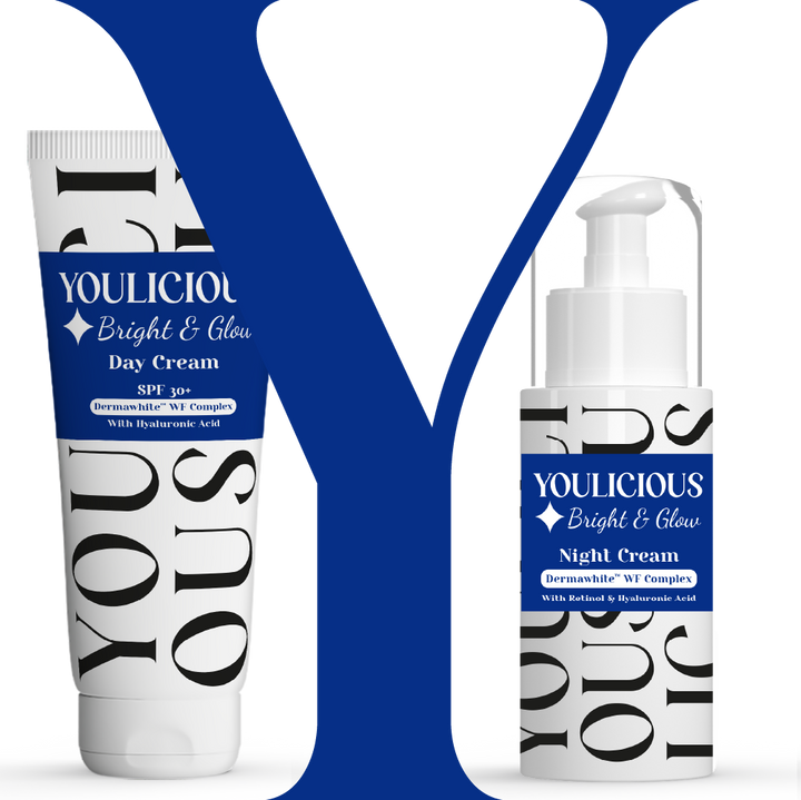 Youlicious Bright & Glow Day Cream + Youlicious Night Cream - Promo Pack 1