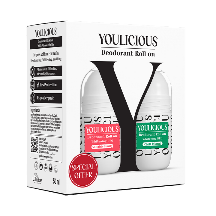 Youlicious Deodorant Roll On Promo (Naughty Fruity + Chill Island) 1