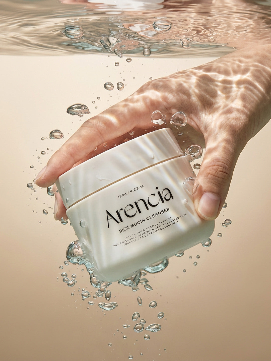 Arencia Rice Mucin Cleanser 120 GM