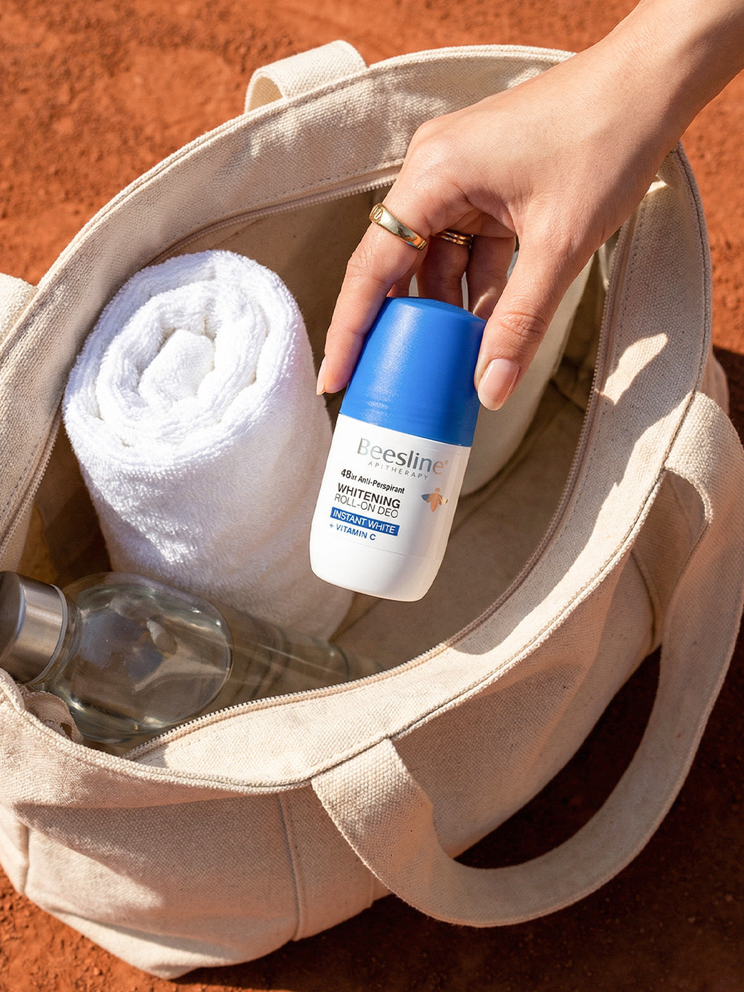 مزيل عرق بيزلاين فوري أبيض رول أون