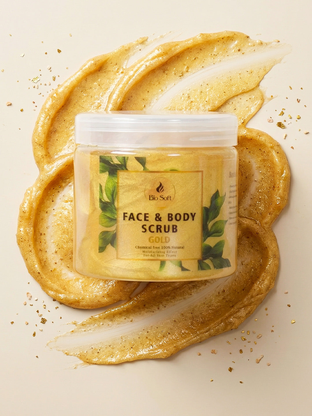 Bio Soft Face & Body Scrub Gold