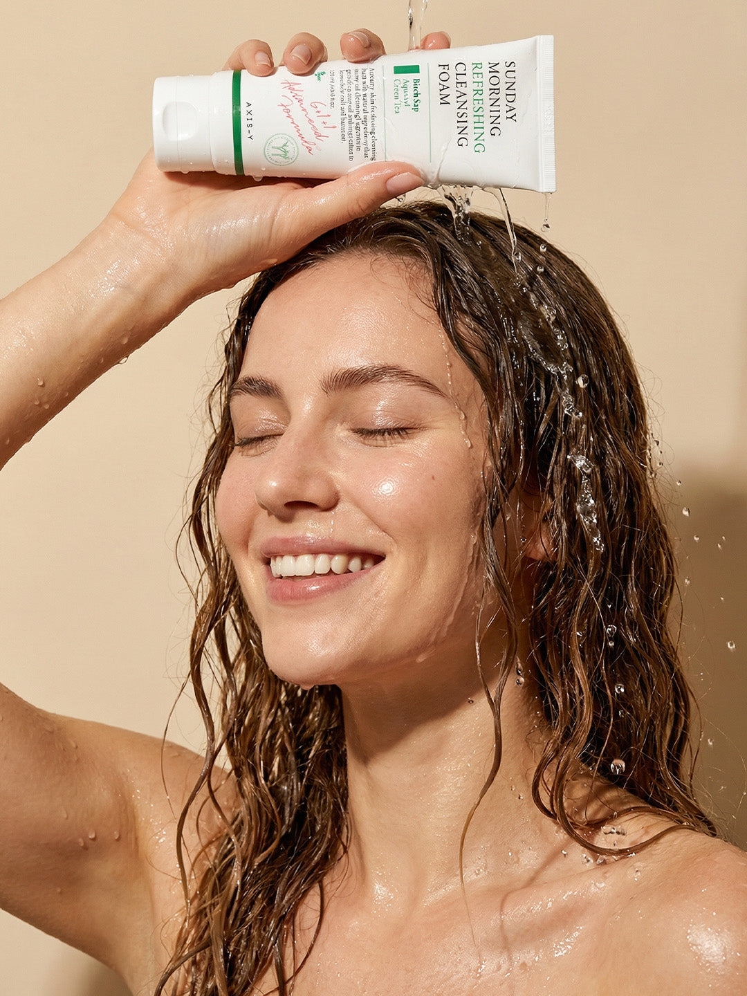 غسول رغوي منعش ومنظف من أكسيس-واي صنداي مورنينج