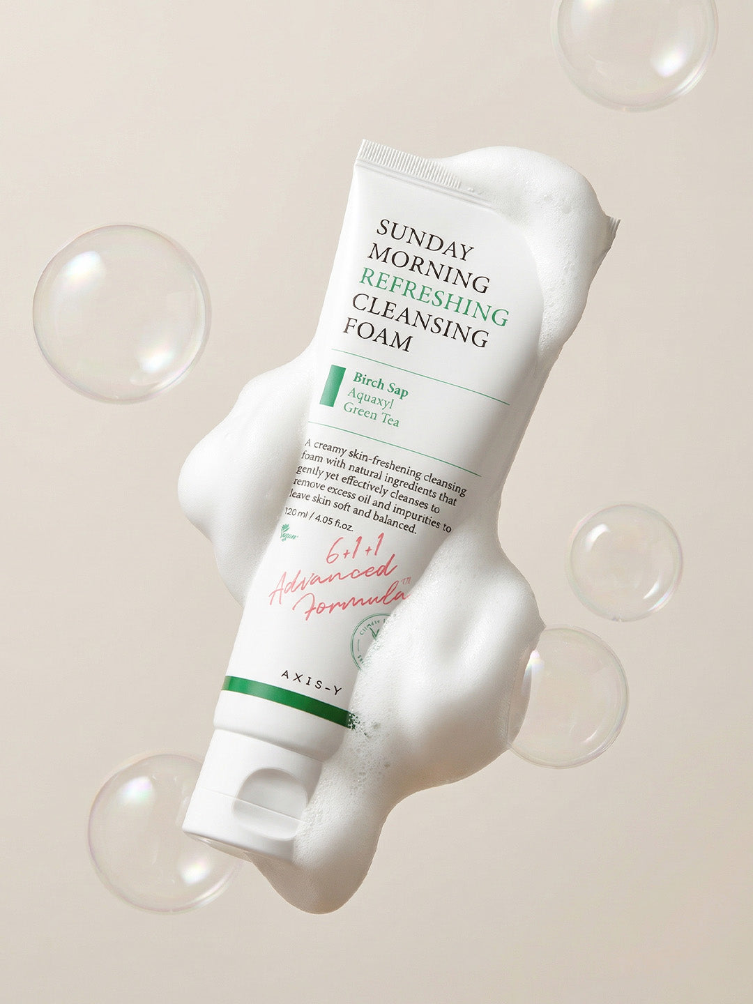 غسول رغوي منعش ومنظف من أكسيس-واي صنداي مورنينج