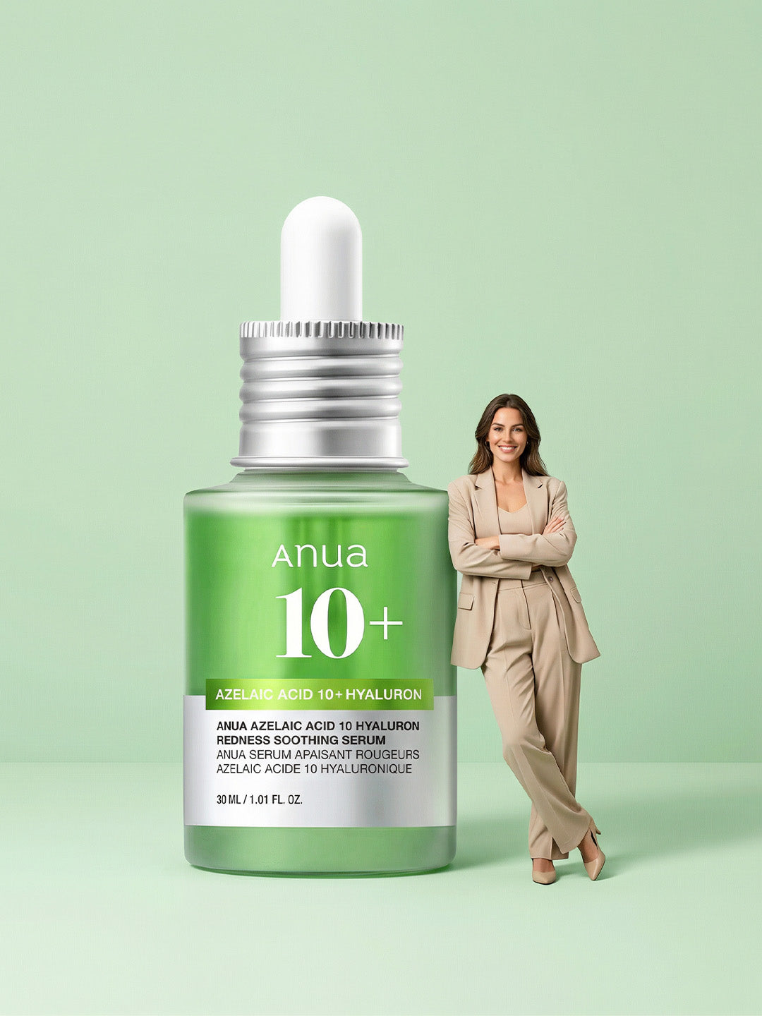 Anua azelaic acid 10 hyaluron redness soothing serum