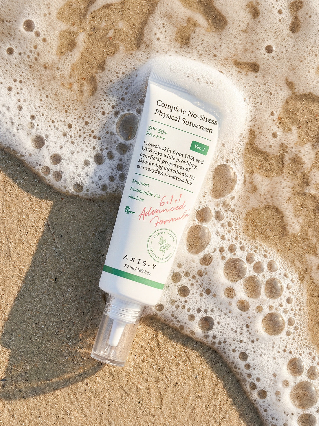AXIS-Y Complete No-Stress Physical Sunscreen V3 SPF50+