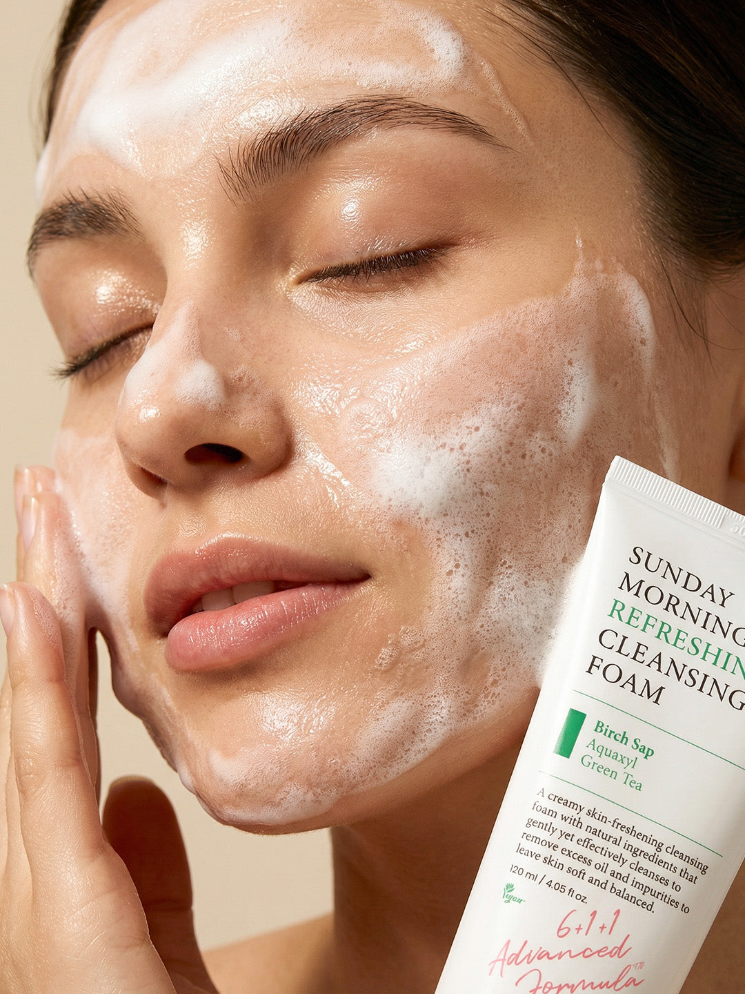 غسول رغوي منعش ومنظف من أكسيس-واي صنداي مورنينج