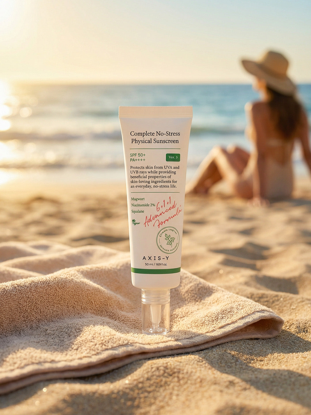 AXIS-Y Complete No-Stress Physical Sunscreen V3 SPF50+