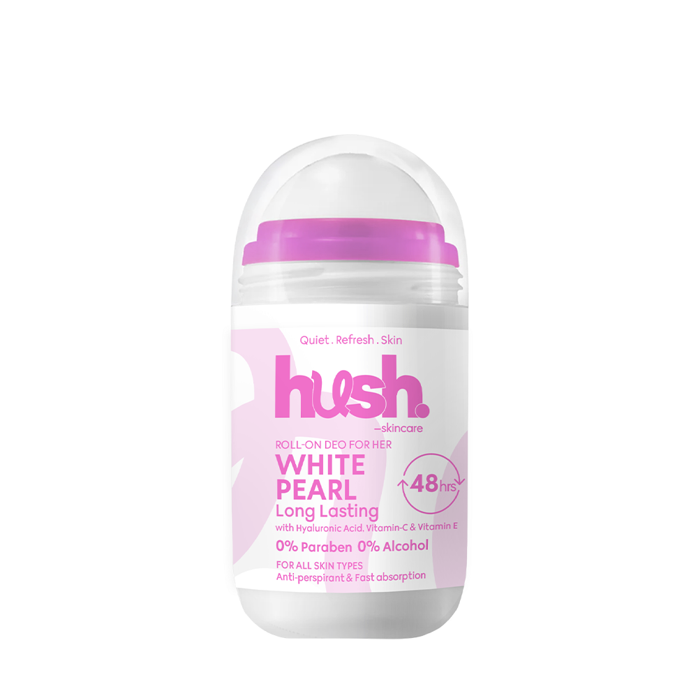 Hush, White Pearl For Her Roll On