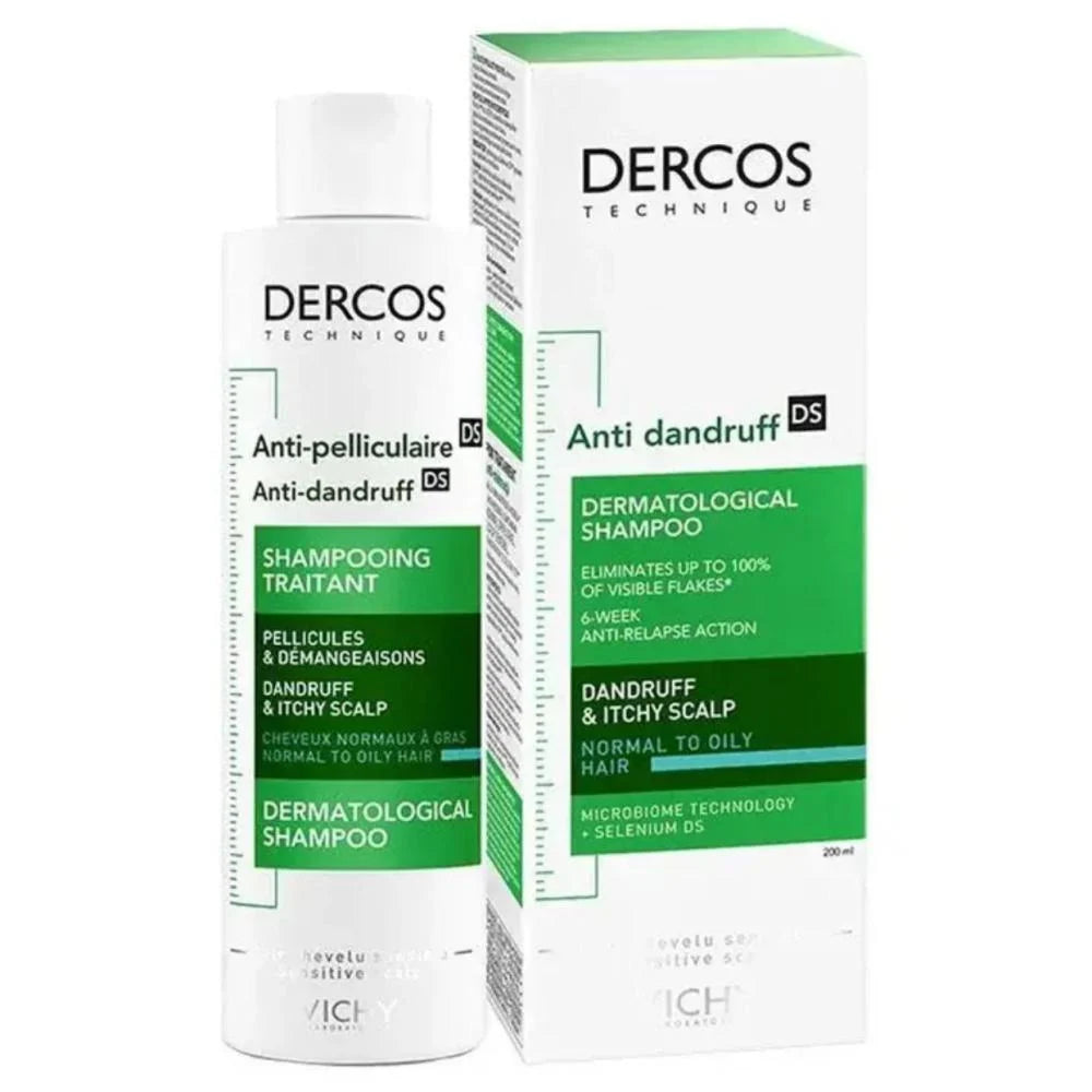Vichy Dercos Anti Dandruff Shampoo For Dry Hair - 200ml