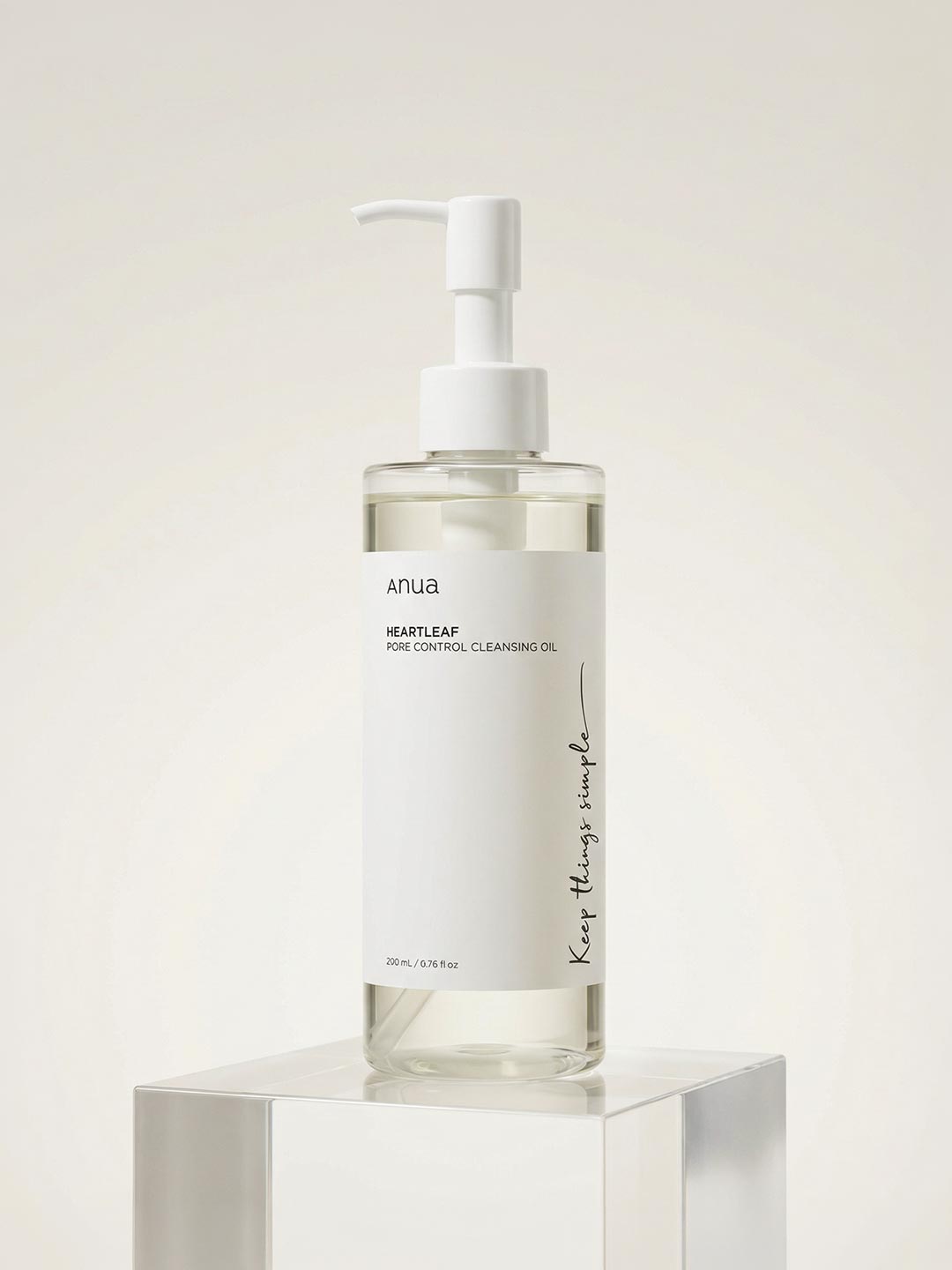 زيت تنظيف المسام بخلاصة أوراق الأنوا هيرليف 