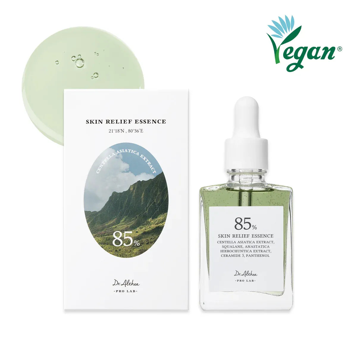 مستخلص دكتور ألثيا لتسكين البشرة