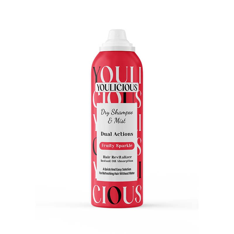 YOULICIOUS DRY SHAMPOO & MIST FRUITY SPARKLE