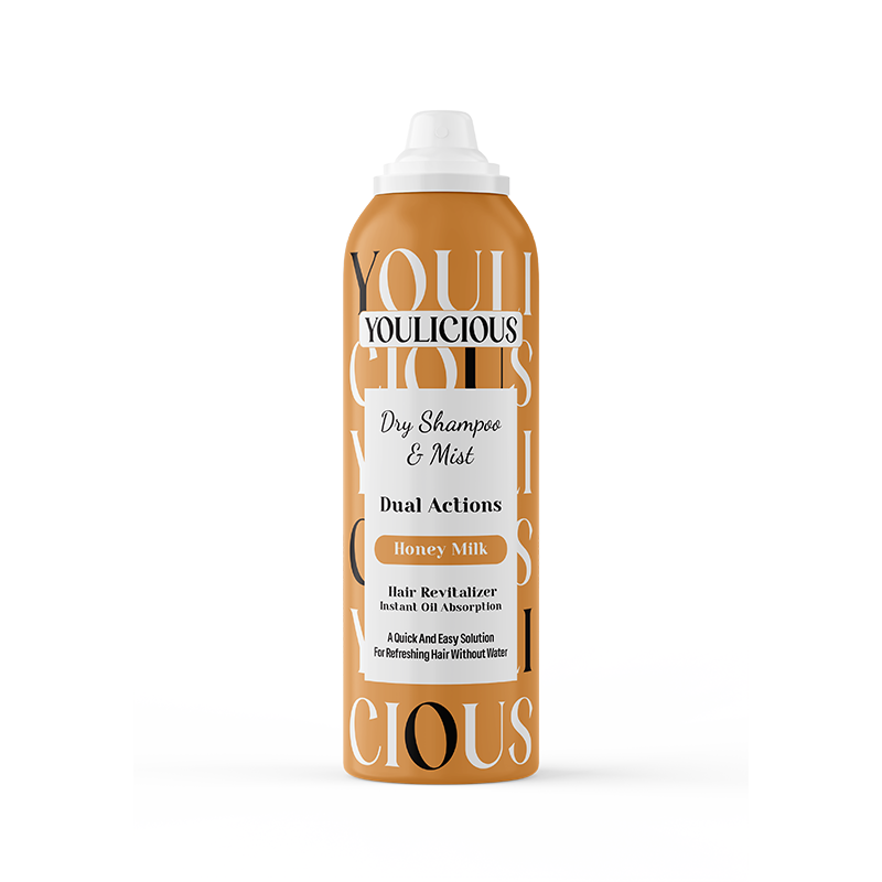 YOULICIOUS DRY SHAMPOO & MIST HONEY MILK