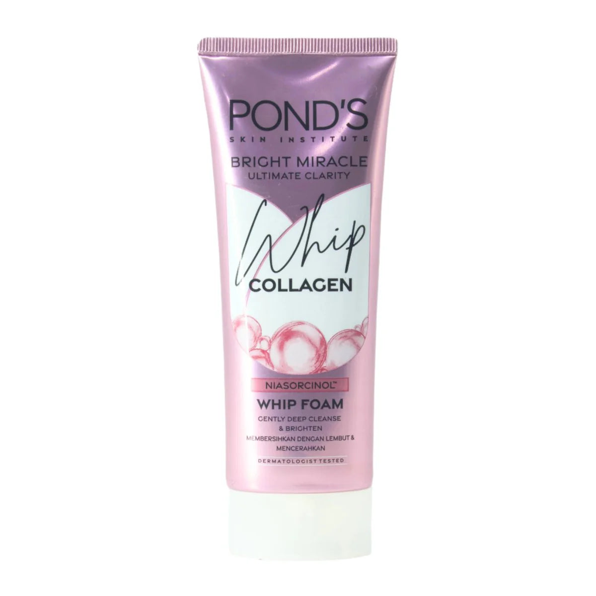PONDS-FACE WASH ULTIMATE CLARITY WHIP COLLAGEN 100G