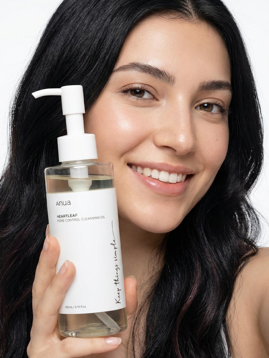 زيت تنظيف المسام بخلاصة أوراق الأنوا هيرليف 