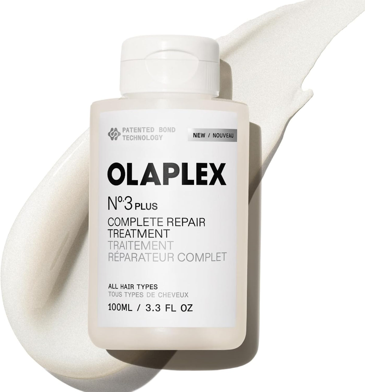 OLAPLEX N°.3PLUS Hair Repair Pre-Shampoo Treatment | Repairs Damage, 100 ML