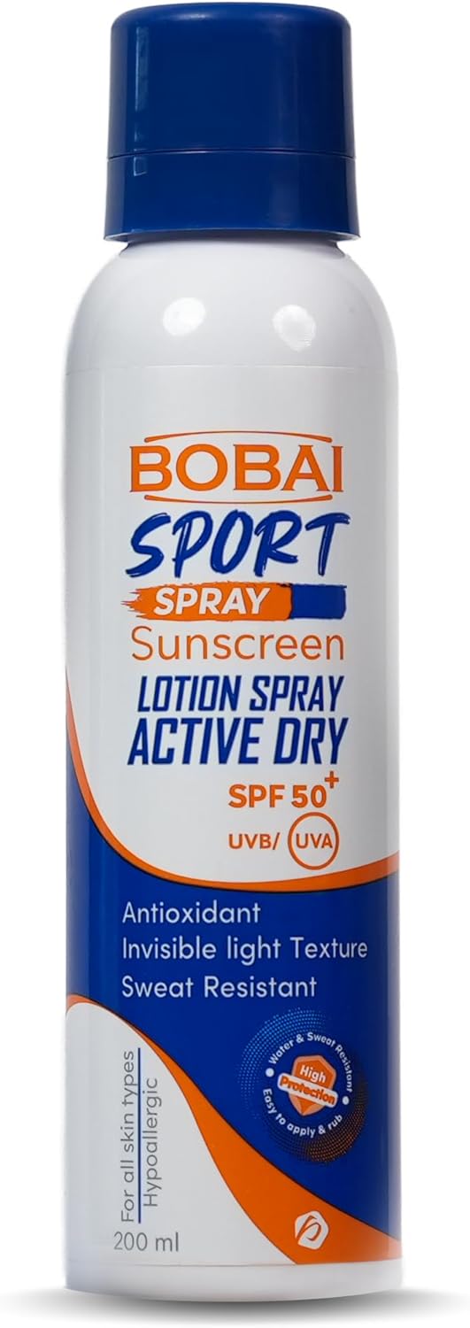 Bobai Sport Water Resistant Sunscreen Spray 200 ml