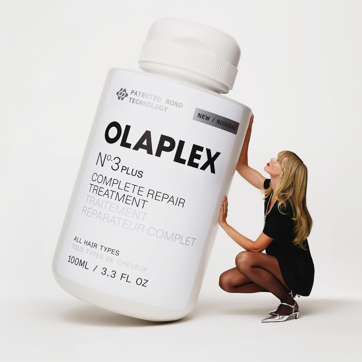 OLAPLEX N°.3PLUS Hair Repair Pre-Shampoo Treatment | Repairs Damage, 100 ML