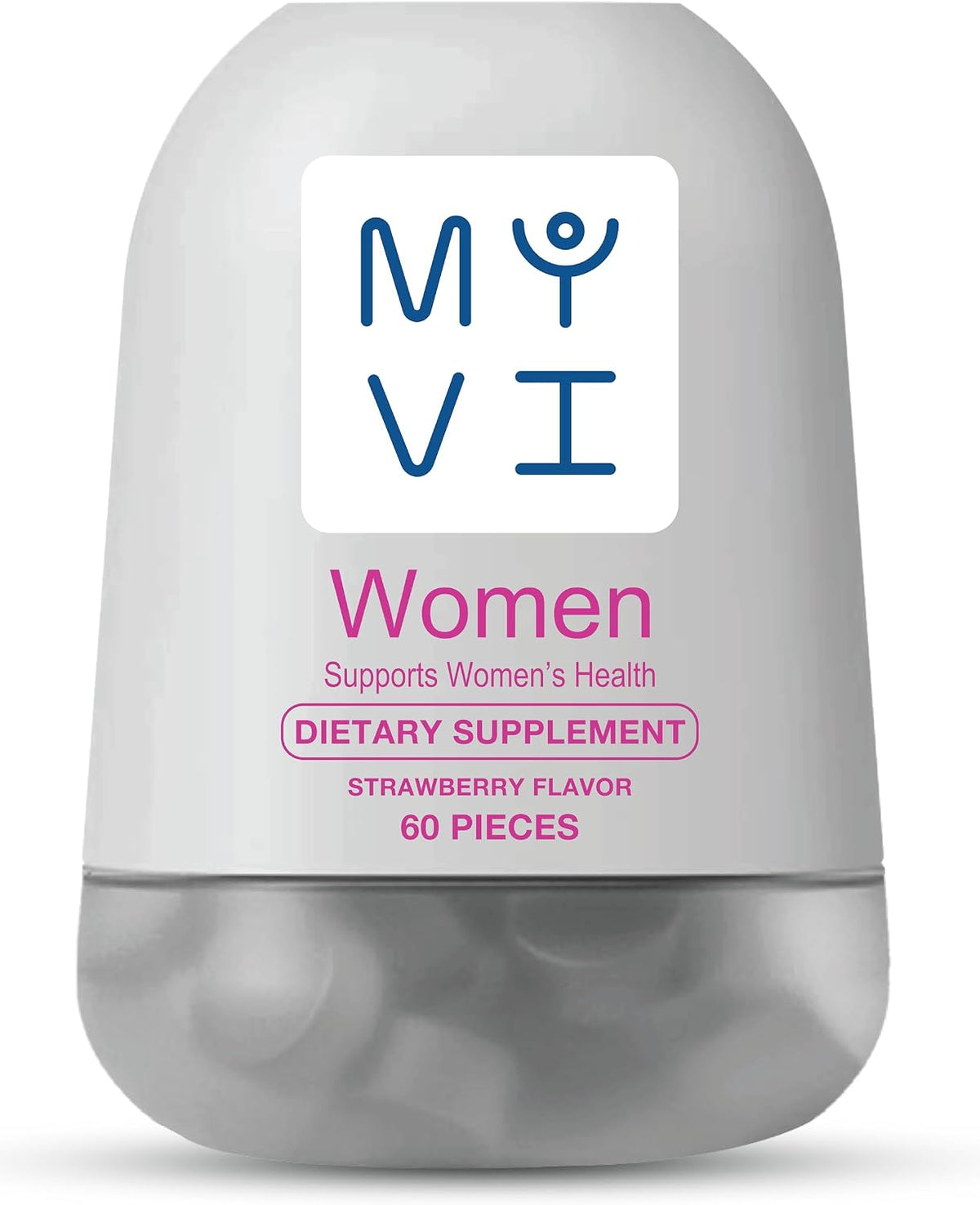 Myvi Women Dietary Supplement - Strawberry Flavor (60 Pieces)