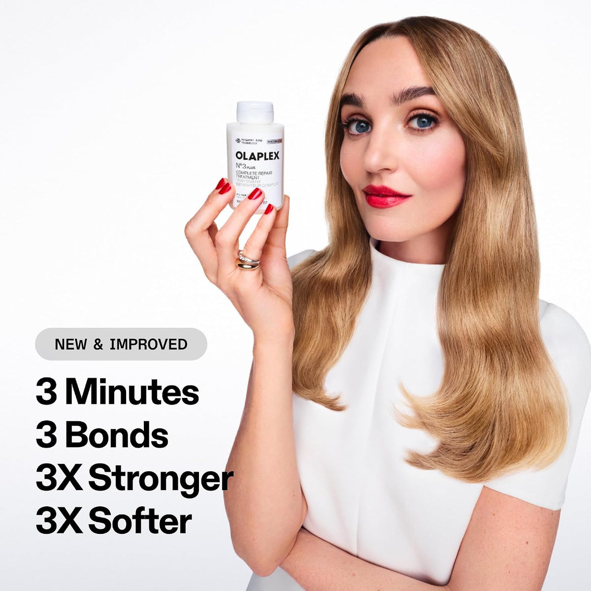 OLAPLEX N°.3PLUS Hair Repair Pre-Shampoo Treatment | Repairs Damage, 100 ML