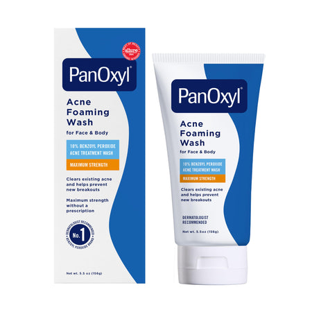 Panoxyl Acne Foaming Wash 10% Benzoyl Peroxide 140gm