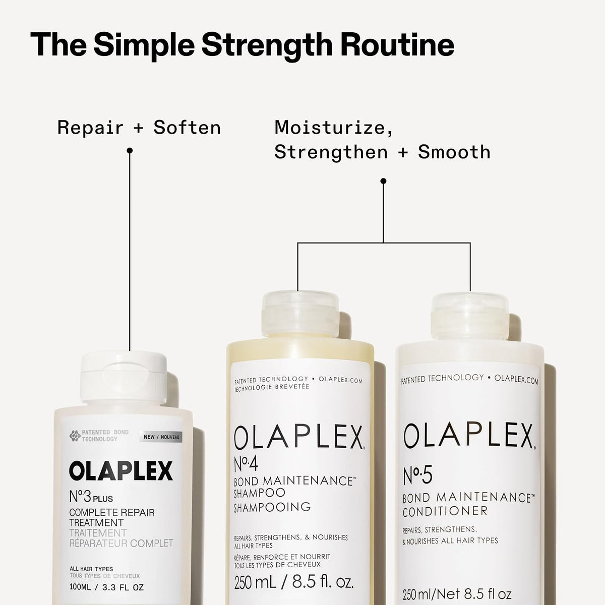 OLAPLEX N°.3PLUS Hair Repair Pre-Shampoo Treatment | Repairs Damage, 100 ML