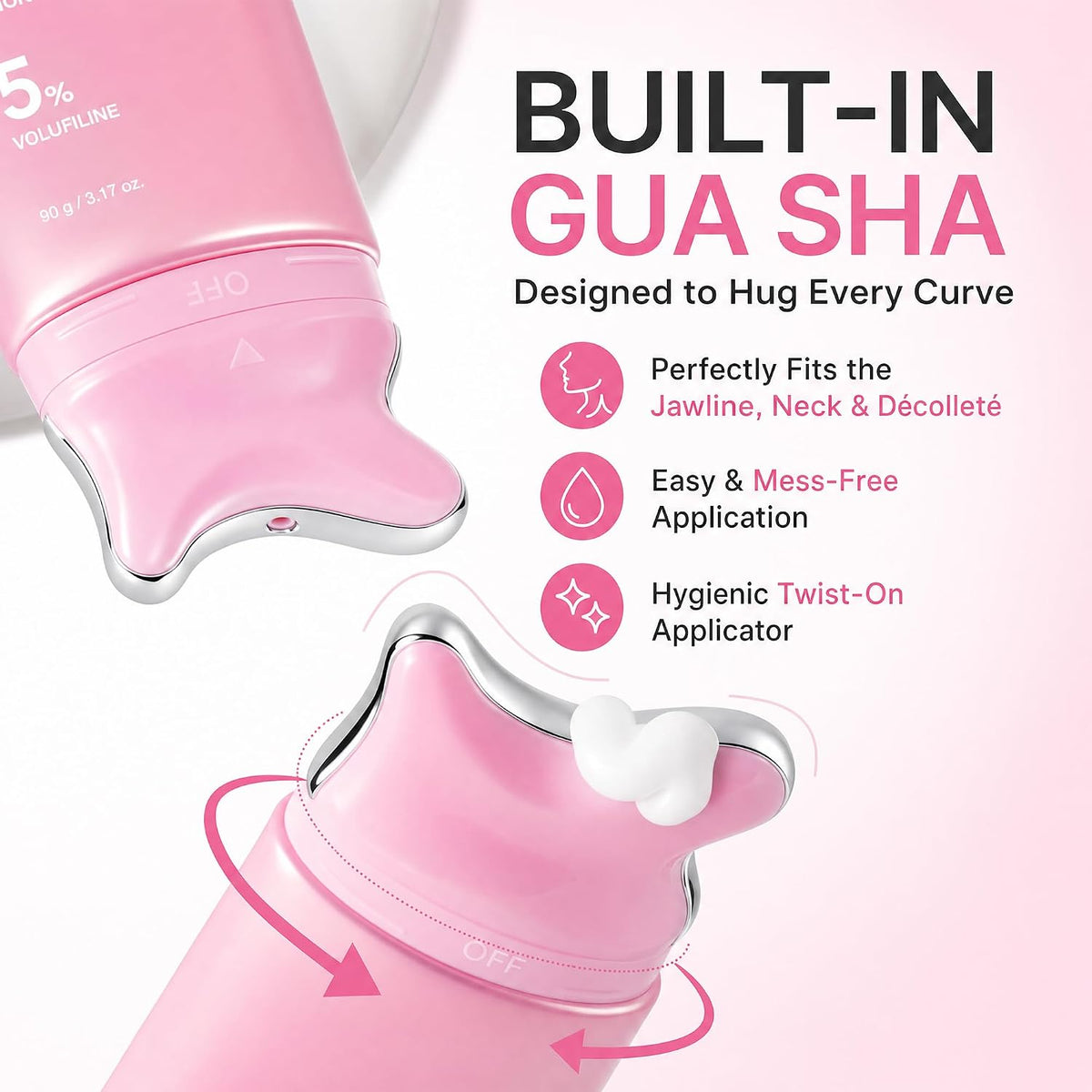 Medicube PDRN Collagen Gua Sha Neck Wrinkle Cream