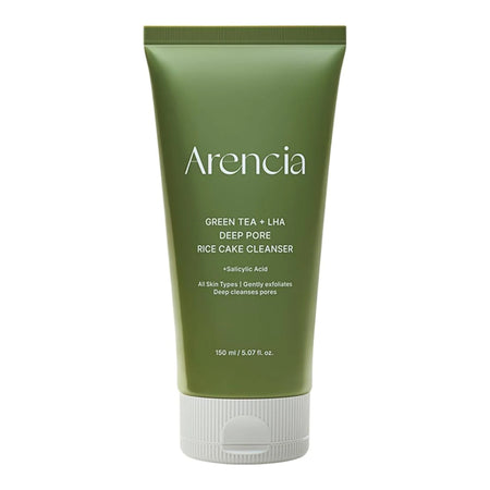 Arencia Green Tea + Lha Deep Pore Rice Cake Cleanser 150g