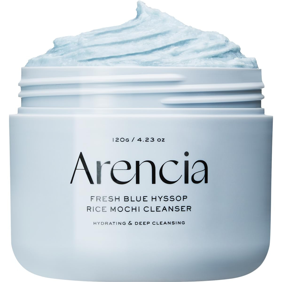 Arencia Blue Hyssop Rice Mochi Cleanser 120g