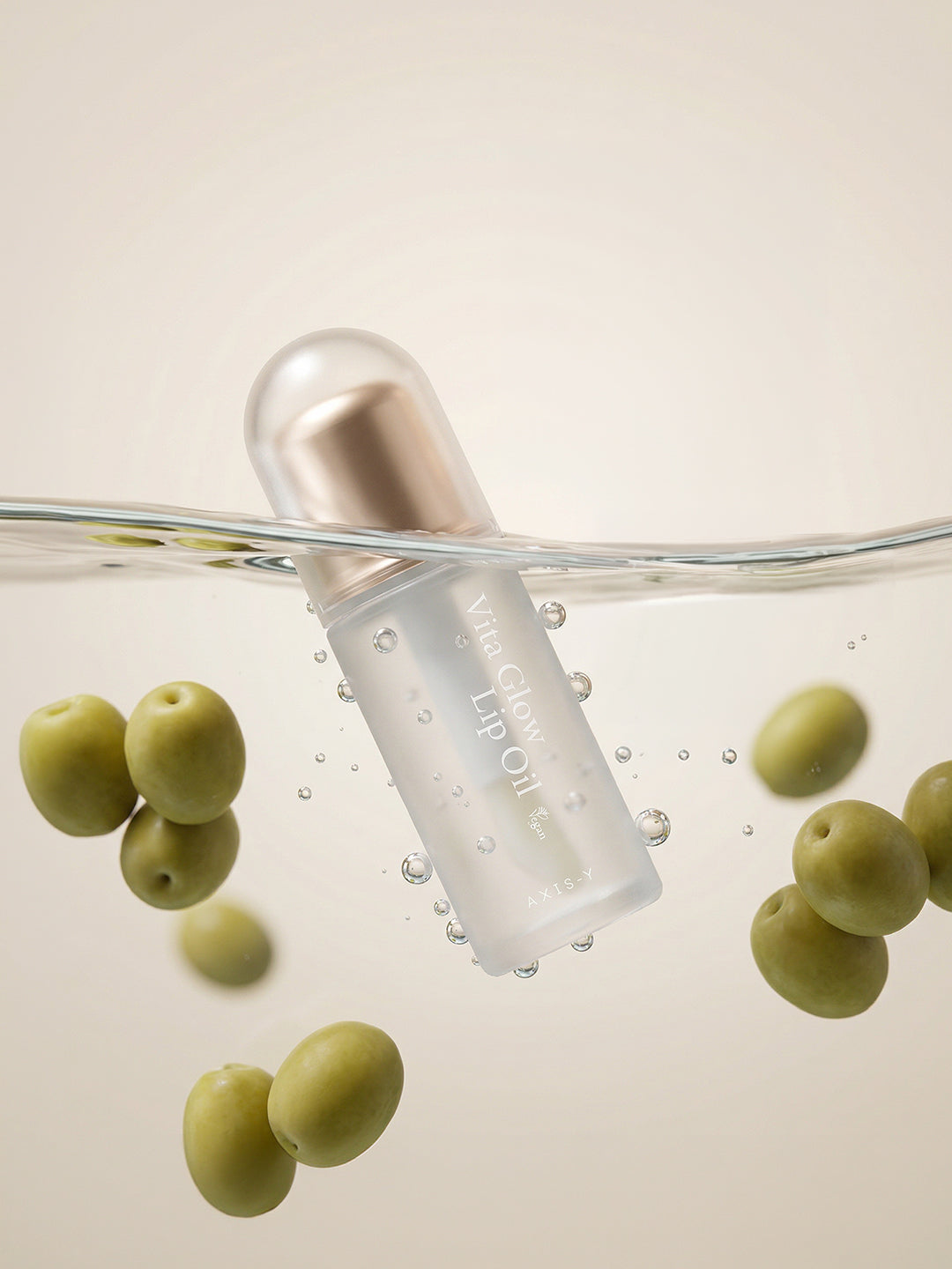 Axis-Y Vita Glow Lip Oil - Dreamy Olive 6