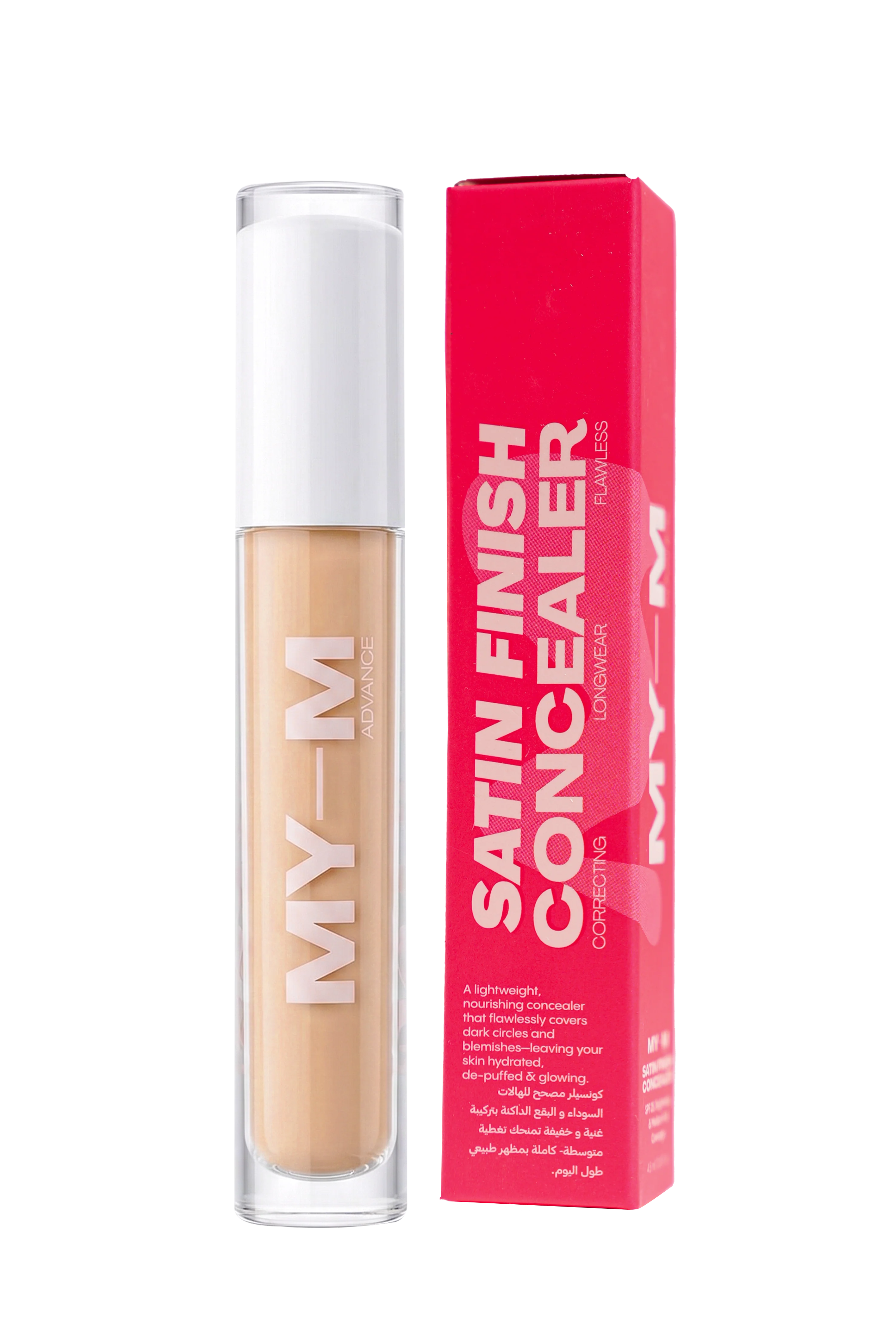 MY-M Advance Satin Finish Concealer - Warm Sand 140