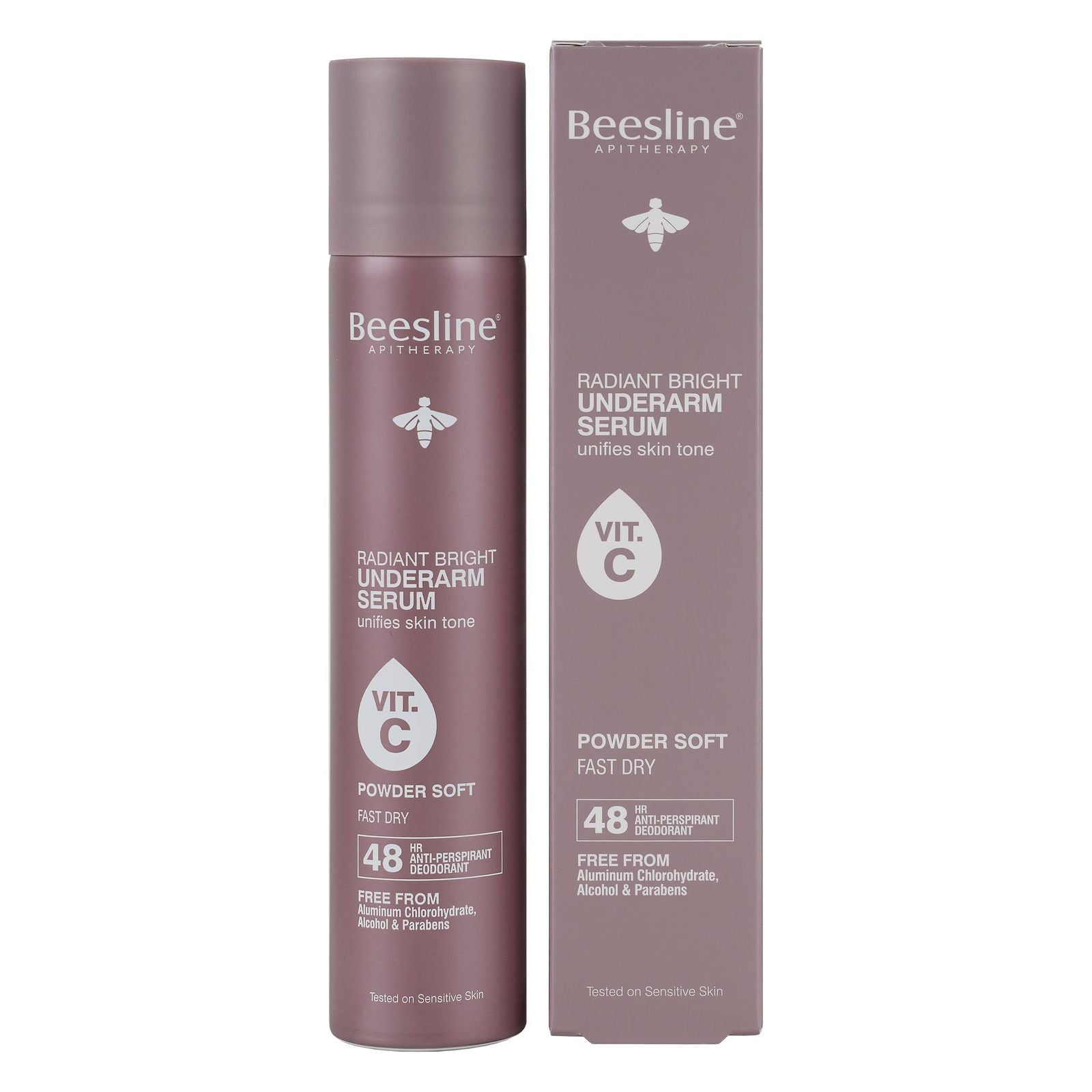 Beesline Radiant Bright Under-arm Serum -POWDER SOFT 150ML