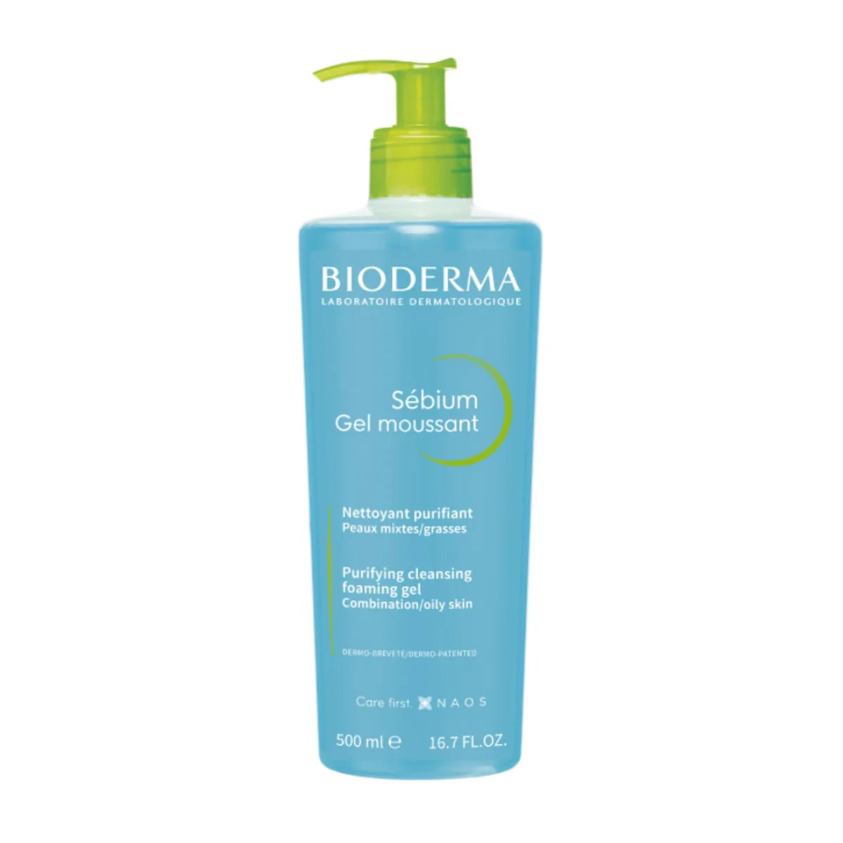 Bioderma Sebium Gel Moussant – Pump – 500 ml