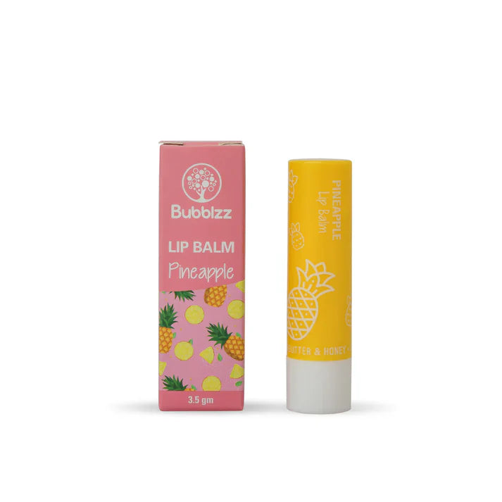 Bubblzz Pineapple Lip Balm 3.5 GM