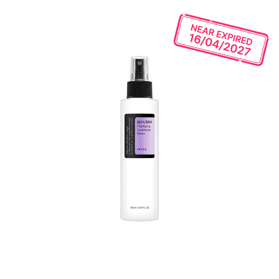 COSRX AHA/BHA Clarifying Treatment Toner (16/4/2027)