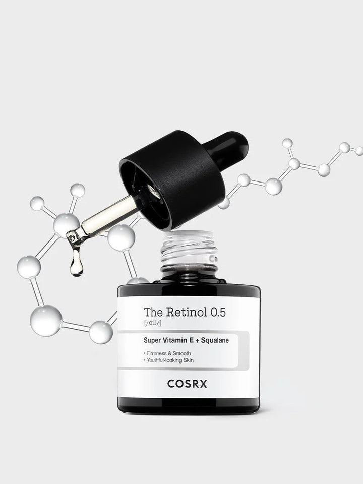 Cosrx The Retinol 0.5 Oil Super Vitamin E + Squalane 20 Ml