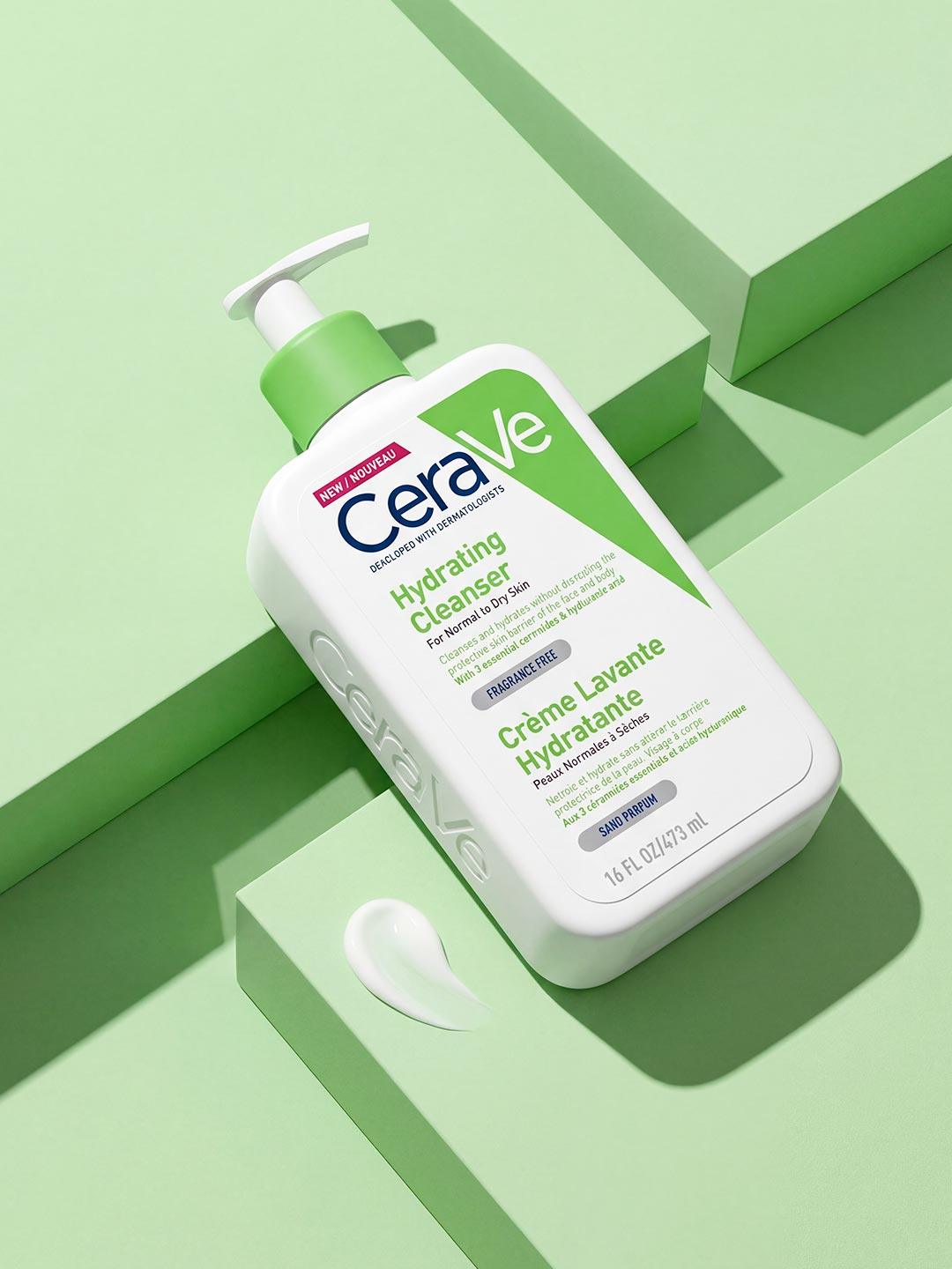 Cerave Hydrating Cleanser For Normal to Dry Skin 473ml