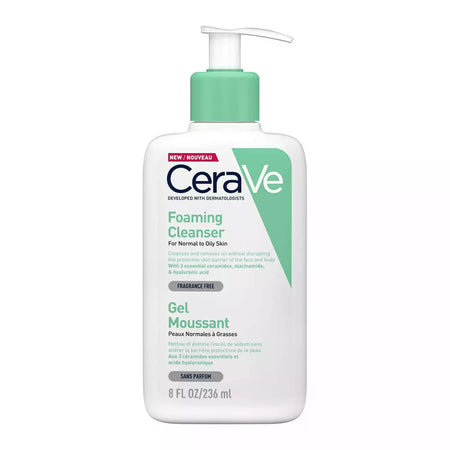 Cerave Foaming Cleanser For Normal To Oily Skin - 236ml