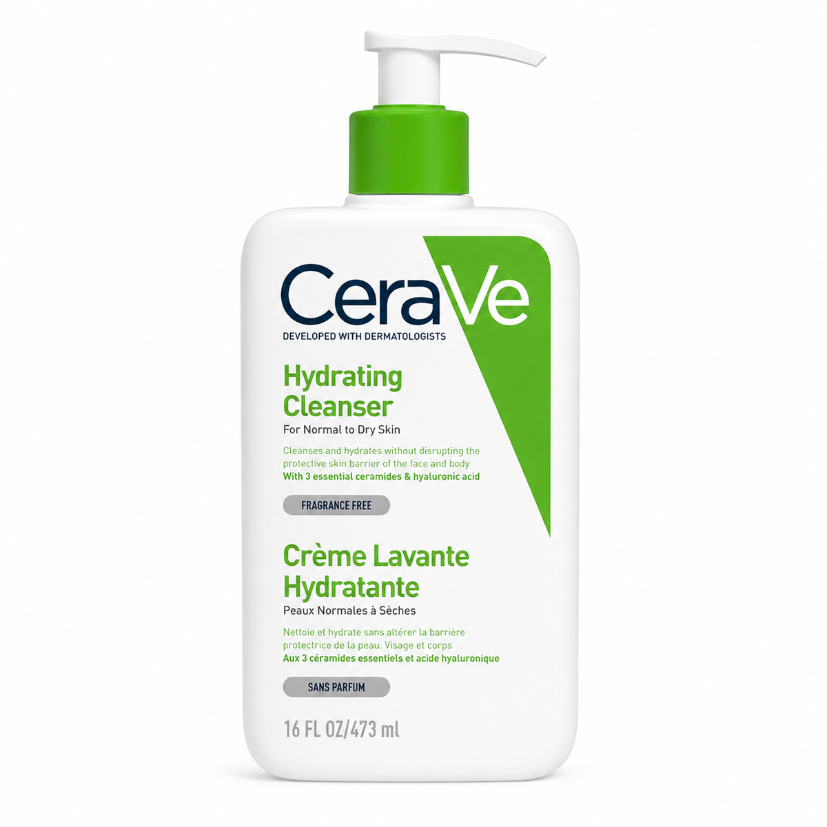 Cerave Hydrating Cleanser For Normal To Dry Skin - 473ml