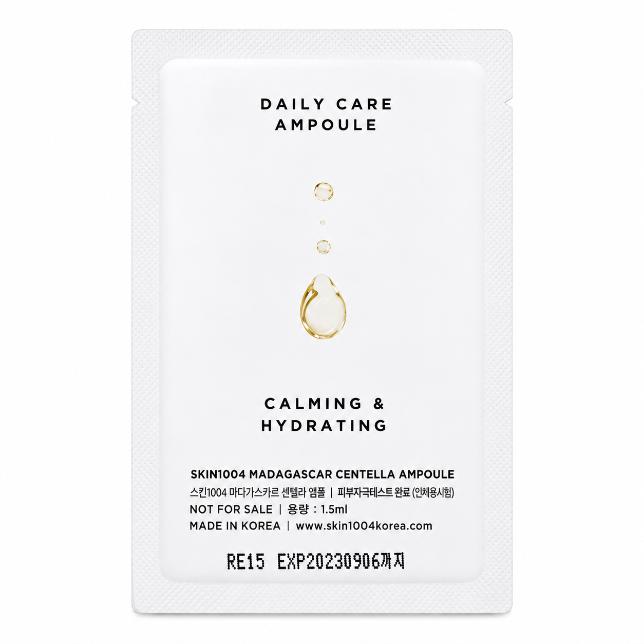 SKIN1004 Madagascar Centella Retinol 0.2 Boosting Shot Ampoule 1.5ml (Sachet)