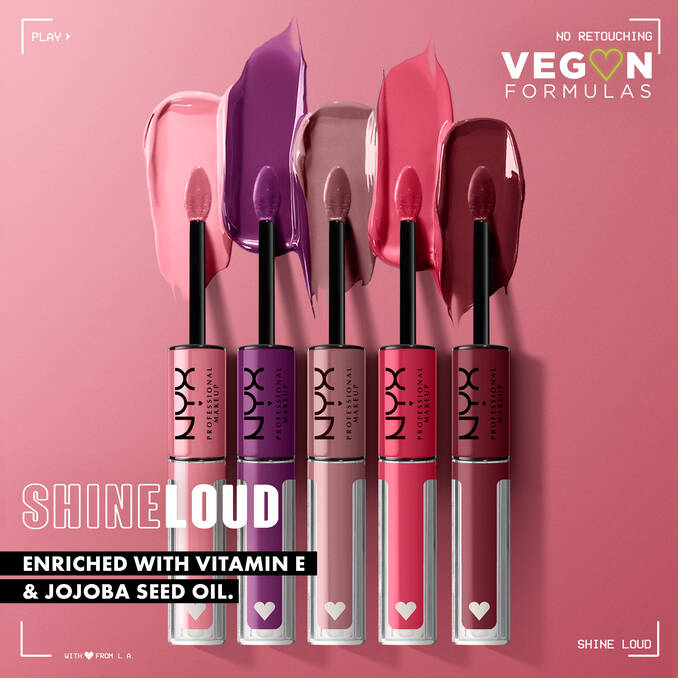 NYX Professional Shine Loud Long-Lasting Lip Gloss