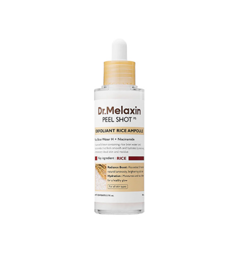 Dr.Melaxin Peel Shot Exfolating White Rice Ampoule 80ml