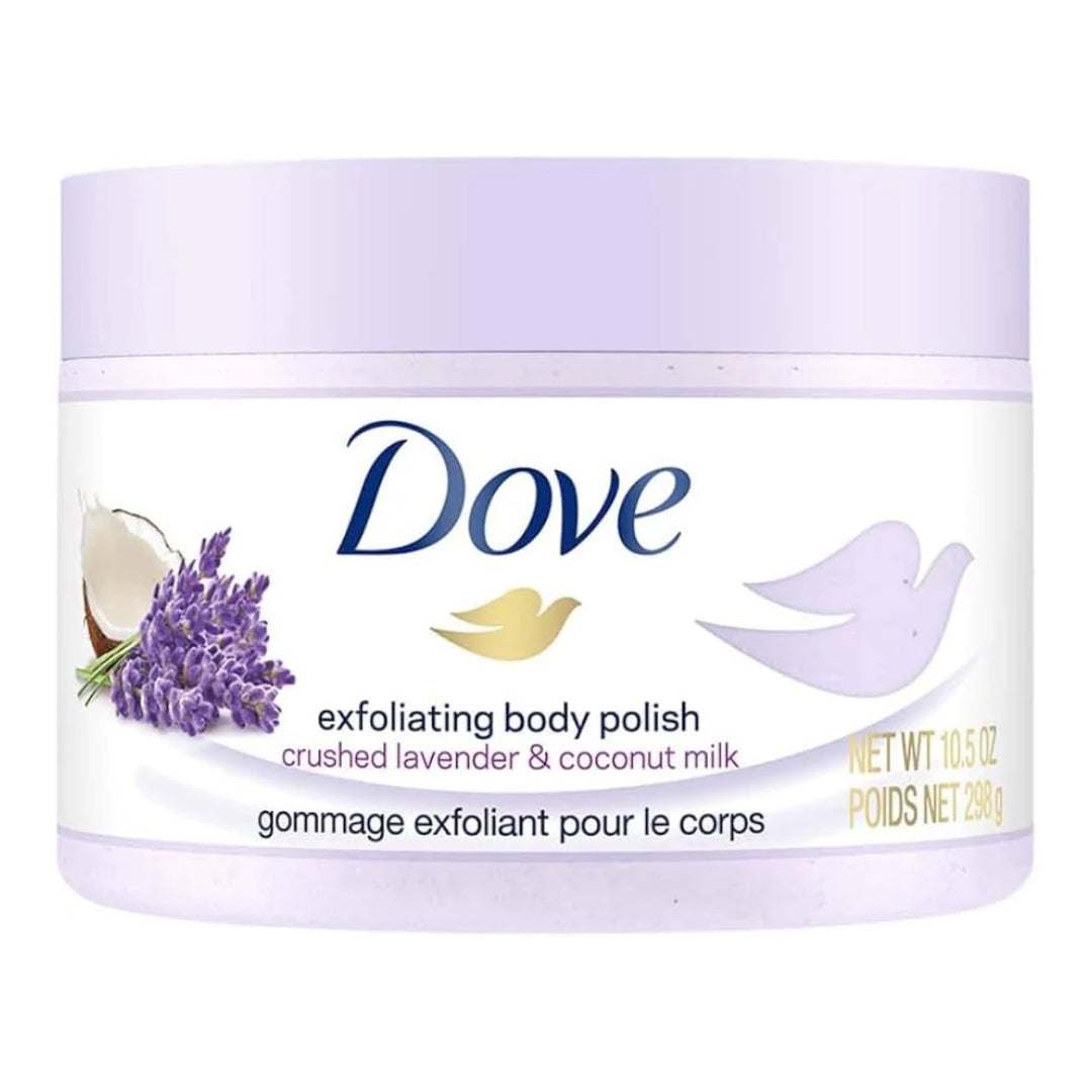 Dove Exfoliating Body Polish Crushed Lavender & Coconut Milk 298g