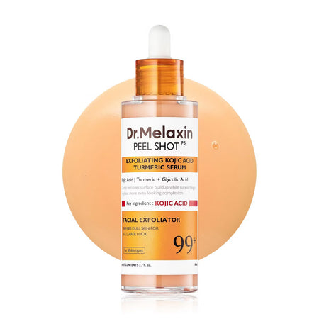 Dr.melaxin Peel Shot Exfoliating Kojic Acid Turmeric Serum 80ml