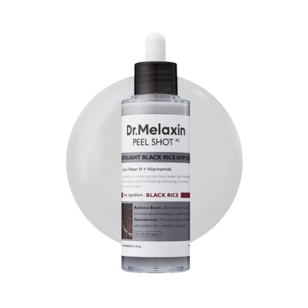 Dr. Melaxin Peel Shot Exfoliating Black Rice Ampoule 80ml