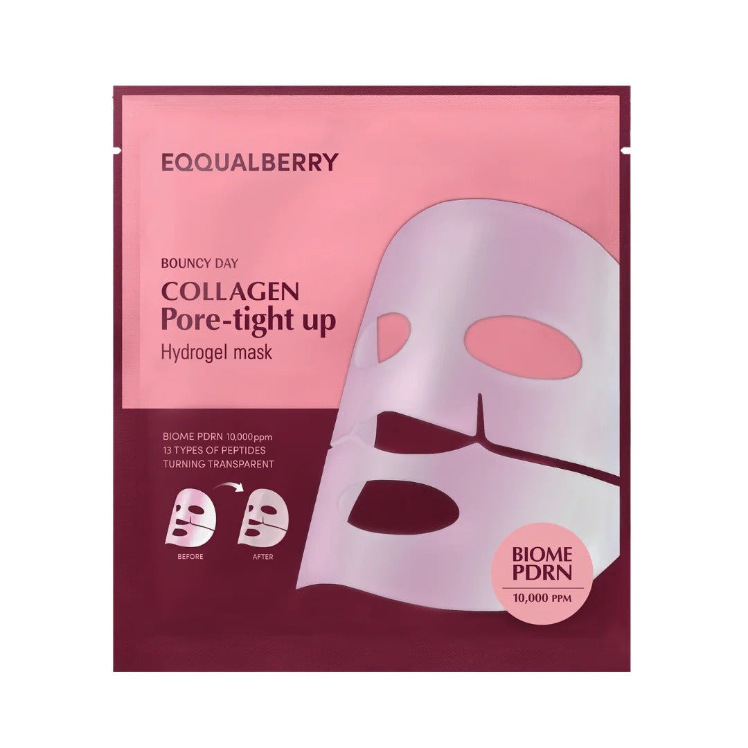 Eqqualberry Collagen Pore-Tight Up Hydrogel Mask