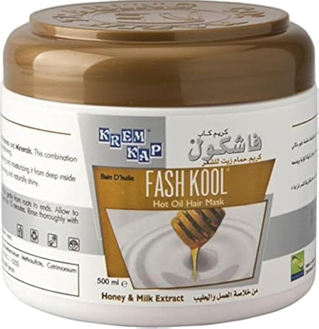 Fashkool Hair Mask Honey And Milk 500ml - Honey and Milk